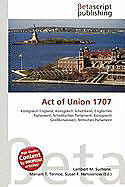 Kartonierter Einband Act of Union 1707 von 