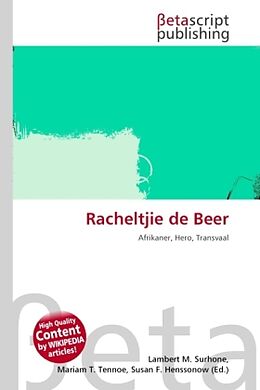 Couverture cartonnée Racheltjie de Beer de 