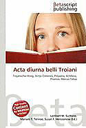 Kartonierter Einband Acta diurna belli Troiani von 