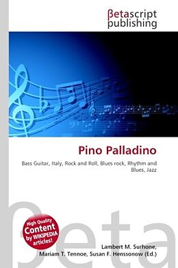 Couverture cartonnée Pino Palladino de 