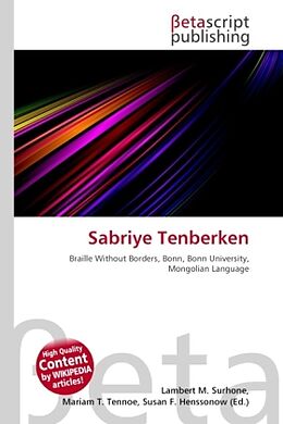 Couverture cartonnée Sabriye Tenberken de 