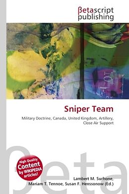 Couverture cartonnée Sniper Team de 