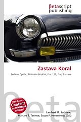 Couverture cartonnée Zastava Koral de 