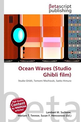 Couverture cartonnée Ocean Waves (Studio Ghibli film) de 