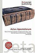 Kartonierter Einband Actus Apostolorum von 