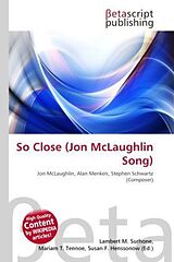 Couverture cartonnée So Close (Jon McLaughlin Song) de 