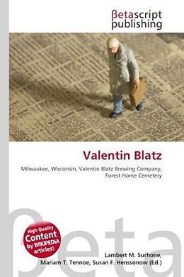 Couverture cartonnée Valentin Blatz de 