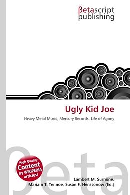 Couverture cartonnée Ugly Kid Joe de 