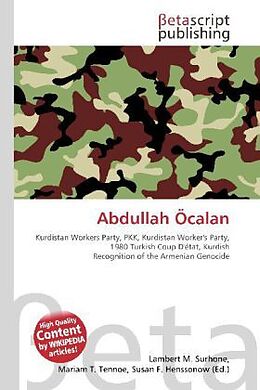 Couverture cartonnée Abdullah Öcalan de 