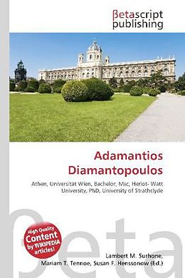 Kartonierter Einband Adamantios Diamantopoulos von 