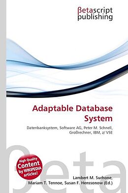 Kartonierter Einband Adaptable Database System von 