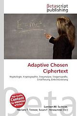 Kartonierter Einband Adaptive Chosen Ciphertext von 