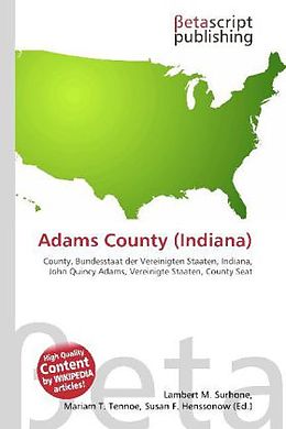 Kartonierter Einband Adams County (Indiana) von 