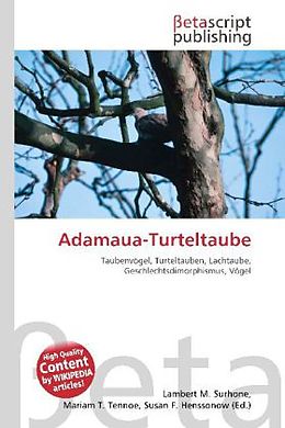 Kartonierter Einband Adamaua-Turteltaube von 