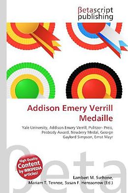 Kartonierter Einband Addison Emery Verrill Medaille von 