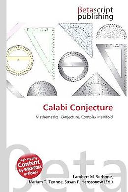 Kartonierter Einband Calabi Conjecture von 