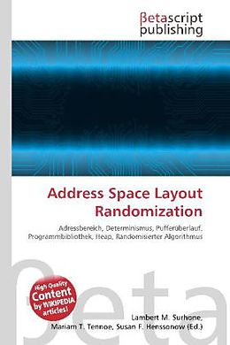 Kartonierter Einband Address Space Layout Randomization von 