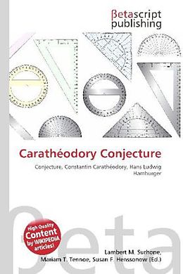Kartonierter Einband Carathéodory Conjecture von 