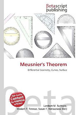Couverture cartonnée Meusnier's Theorem de 