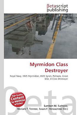 Kartonierter Einband Myrmidon Class Destroyer von 