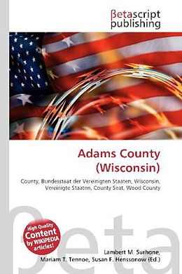Kartonierter Einband Adams County (Wisconsin) von 