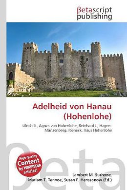 Kartonierter Einband Adelheid von Hanau (Hohenlohe) von 