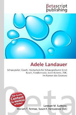 Kartonierter Einband Adele Landauer von 