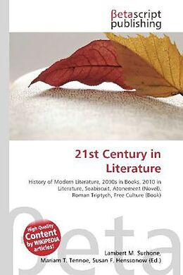 Couverture cartonnée 21st Century in Literature de 