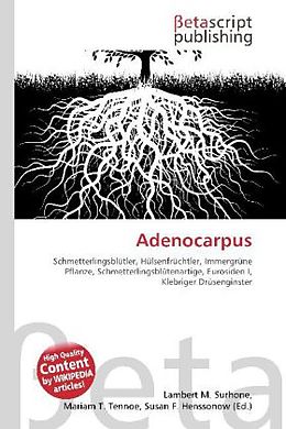 Kartonierter Einband Adenocarpus von 