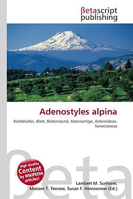 Kartonierter Einband Adenostyles alpina von 
