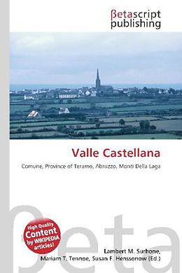 Couverture cartonnée Valle Castellana de 
