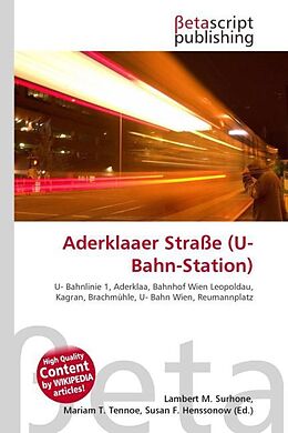 Kartonierter Einband Aderklaaer Straße (U-Bahn-Station) von 