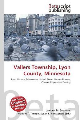 Couverture cartonnée Vallers Township, Lyon County, Minnesota de 