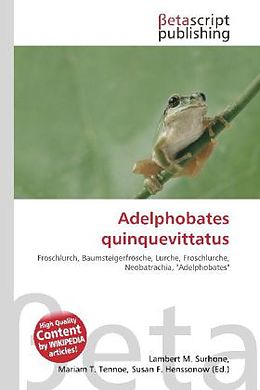 Kartonierter Einband Adelphobates quinquevittatus von 