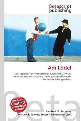 Kartonierter Einband Adi Lödel von 