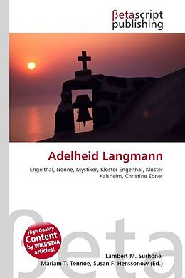 Kartonierter Einband Adelheid Langmann von 