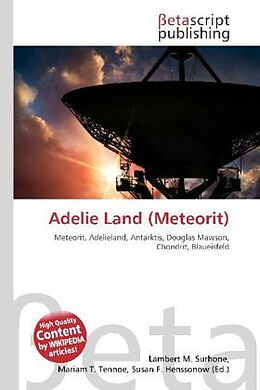 Kartonierter Einband Adelie Land (Meteorit) von 