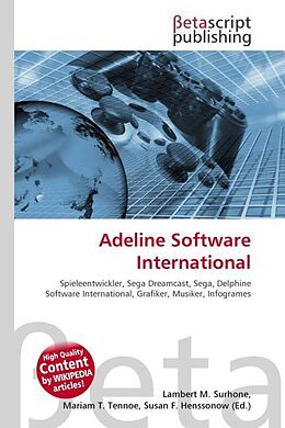 Kartonierter Einband Adeline Software International von 