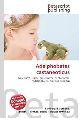 Kartonierter Einband Adelphobates castaneoticus von 