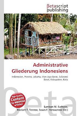 Kartonierter Einband Administrative Gliederung Indonesiens von 