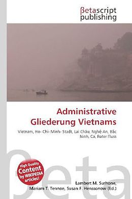 Kartonierter Einband Administrative Gliederung Vietnams von 