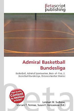 Kartonierter Einband Admiral Basketball Bundesliga von 