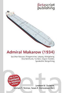 Kartonierter Einband Admiral Makarow (1934) von 
