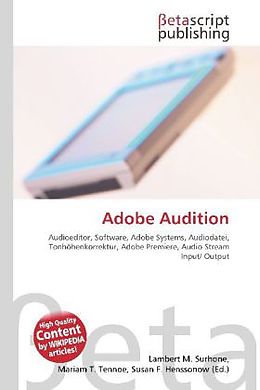 Kartonierter Einband Adobe Audition von 