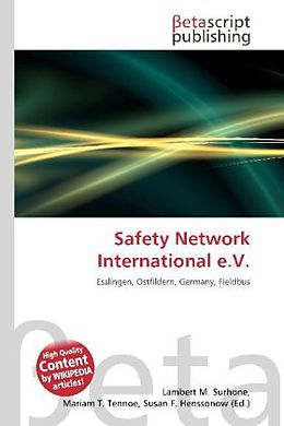 Kartonierter Einband Safety Network International e.V. von 