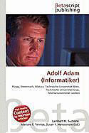 Kartonierter Einband Adolf Adam (Informatiker) von 