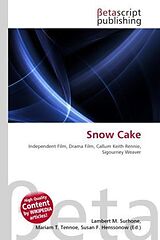 Couverture cartonnée Snow Cake de 