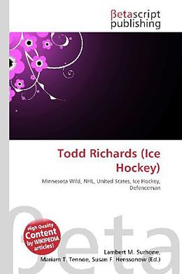 Kartonierter Einband Todd Richards (Ice Hockey) von 
