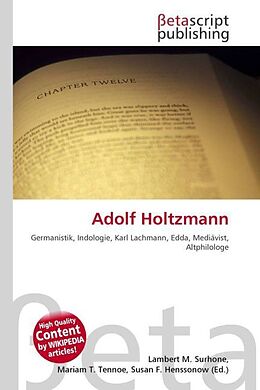 Kartonierter Einband Adolf Holtzmann von 