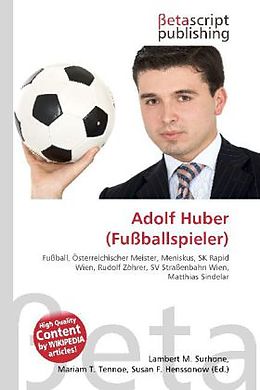 Kartonierter Einband Adolf Huber (Fußballspieler) von 